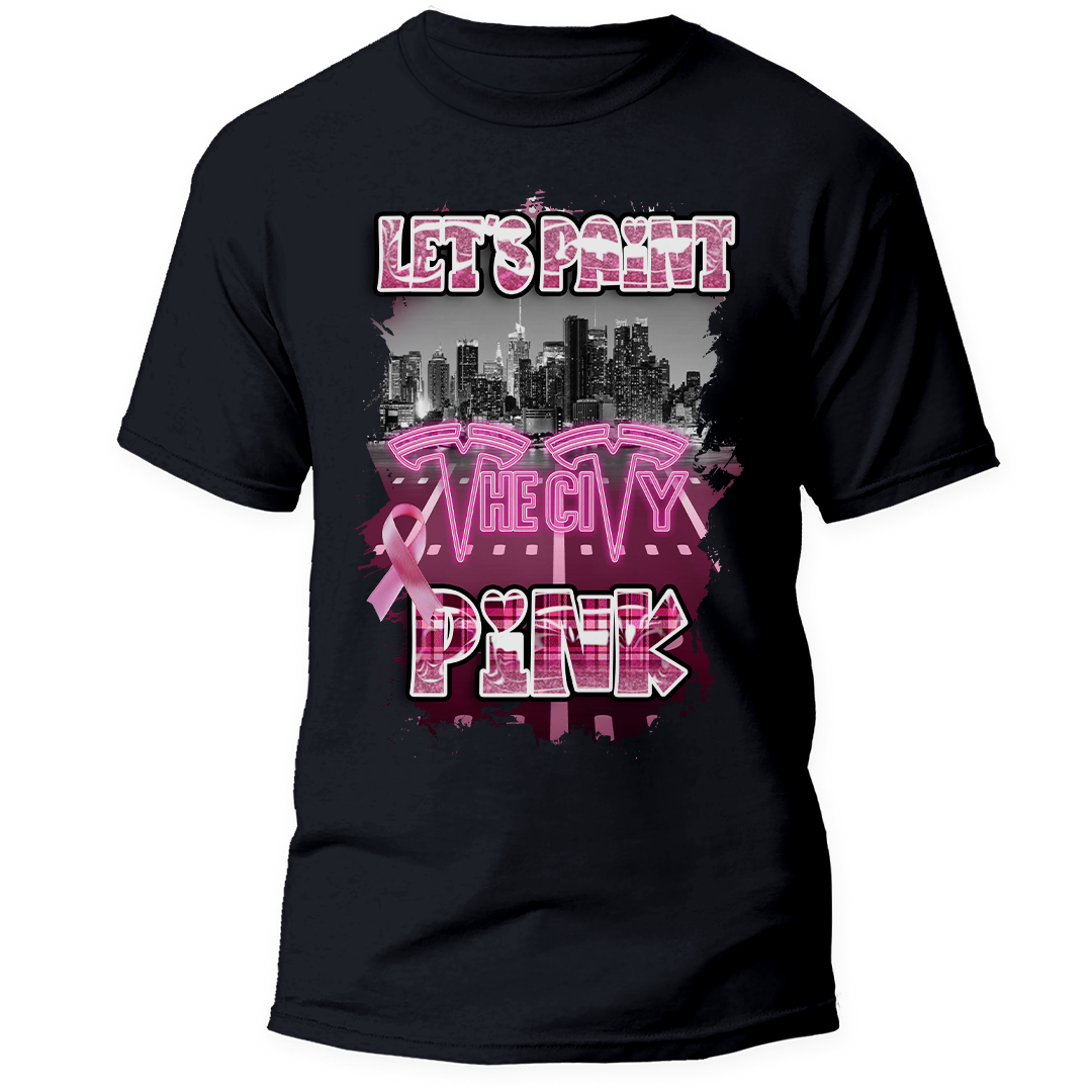 Paint THE CITY Pink Tee