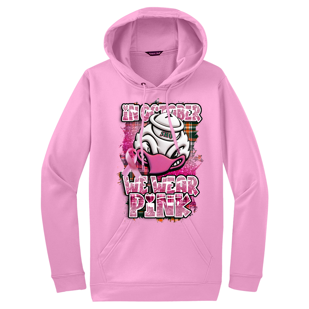 SHO up in Pink Hoodie