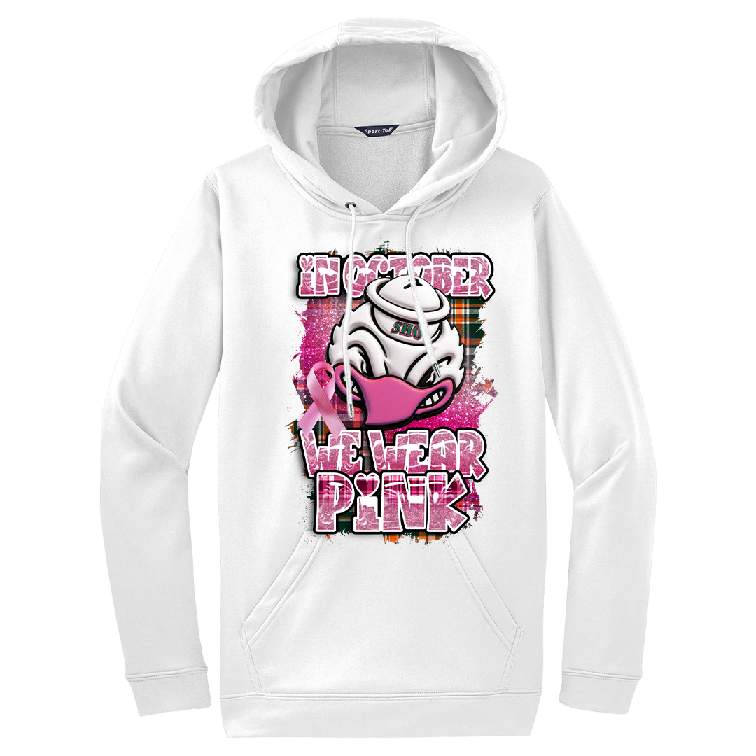 SHO up in Pink Hoodie