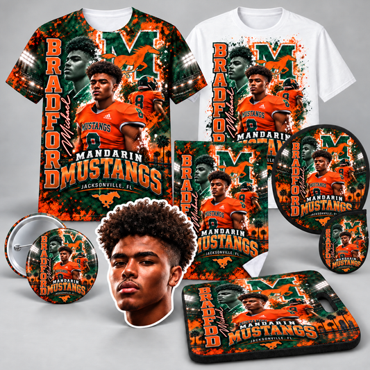Michael Bradford Show Out Pack with round fan