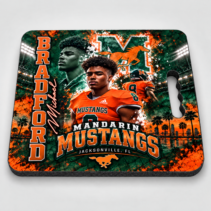 Michael Bradford Stadium Seat Cushion