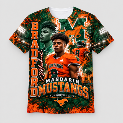 Michael Bradford shirt aop