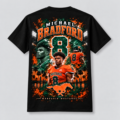 Michael Bradford shirt black back