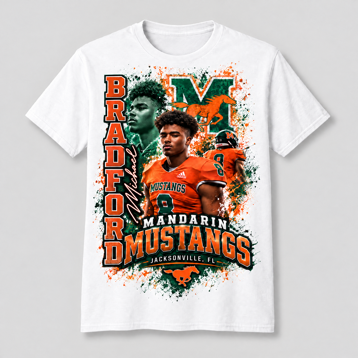 Michael Bradford shirt white
